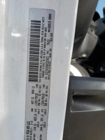 3C6TRVDG9KE523221 - 2019 RAM PROMASTER 2500 HIGH أبيض صورة 13
