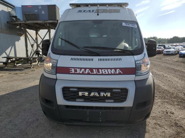 3C6TRVDG9KE523221 - 2019 RAM PROMASTER 2500 HIGH أبيض صورة 5