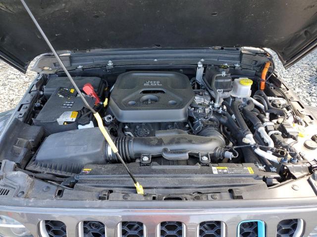 1C4JJXP68NW280761 - 2022 JEEP WRANGLER U SAHARA 4XE CHARCOAL photo 12