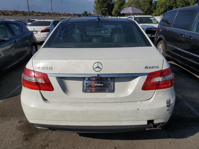 WDDHF8HB9AA142886 - 2010 MERCEDES-BENZ E 350 4MATIC WHITE photo 6