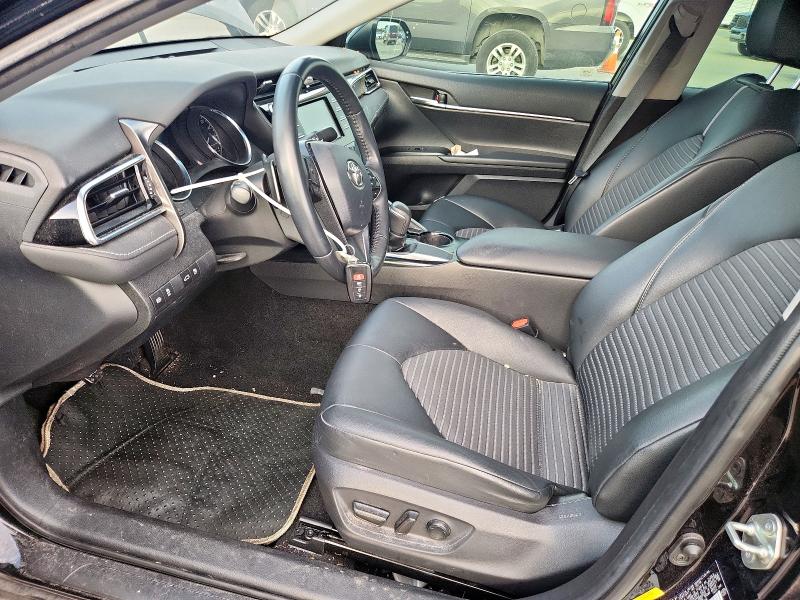 4T1B11HK7JU672936 - 2018 TOYOTA CAMRY L BLACK photo 7