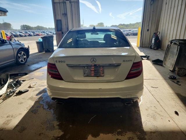 WDDGF8ABXDG078767 - 2013 MERCEDES-BENZ C 300 4MATIC WHITE photo 6