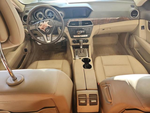 WDDGF8ABXDG078767 - 2013 MERCEDES-BENZ C 300 4MATIC WHITE photo 8