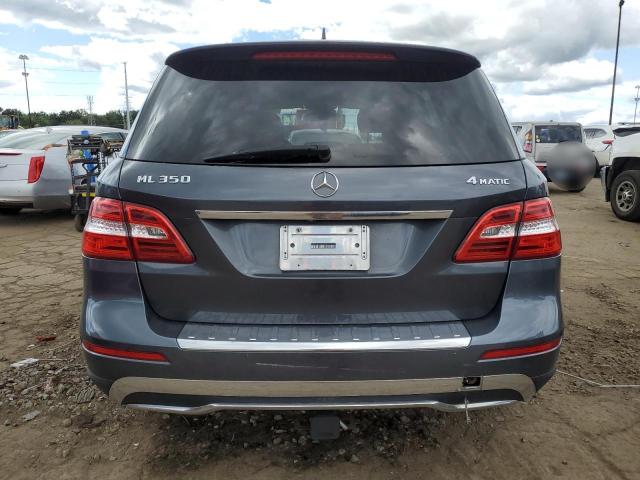4JGDA5HB5CA047357 - 2012 MERCEDES-BENZ ML 350 4MATIC GRAY photo 6