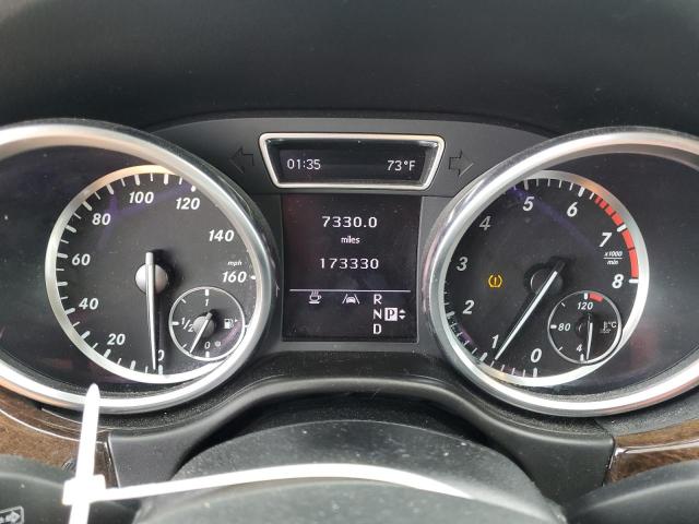 4JGDA5HB5CA047357 - 2012 MERCEDES-BENZ ML 350 4MATIC GRAY photo 9