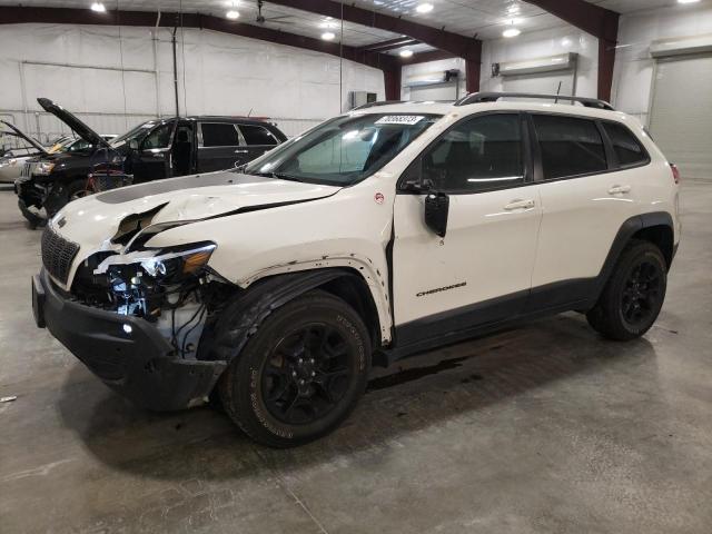1C4PJMBX7KD105627 - 2019 JEEP CHEROKEE TRAILHAWK WHITE photo 1