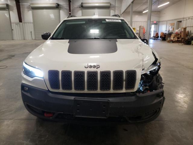 1C4PJMBX7KD105627 - 2019 JEEP CHEROKEE TRAILHAWK WHITE photo 5