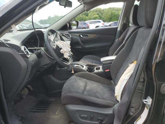 KNMAT2MV2FP545792 - 2015 NISSAN ROGUE S BLACK photo 7