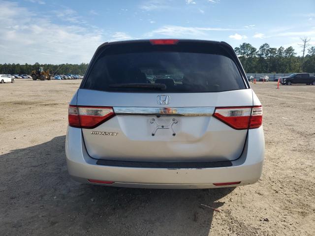 5FNRL5H43DB071249 - 2013 HONDA ODYSSEY EX SILVER photo 6