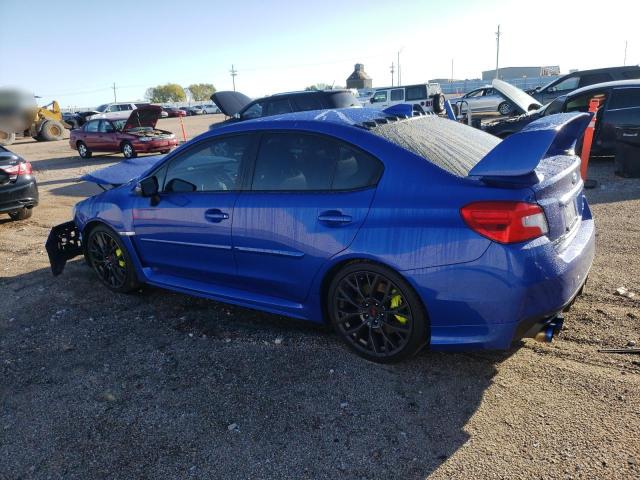 JF1VA2M6XJ9808324 - 2018 SUBARU WRX STI BLUE photo 2