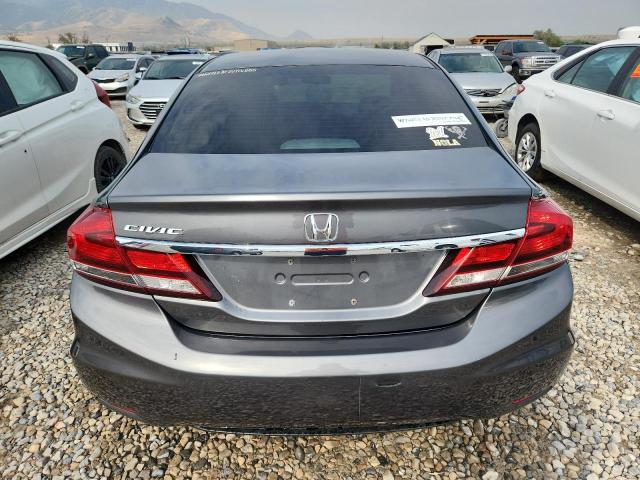 2HGFB2F59DH302179 - 2013 HONDA CIVIC LX CHARCOAL photo 6