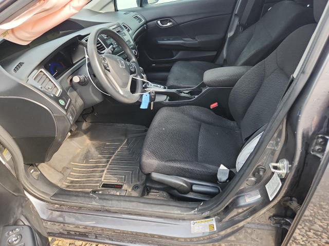 2HGFB2F59DH302179 - 2013 HONDA CIVIC LX CHARCOAL photo 7