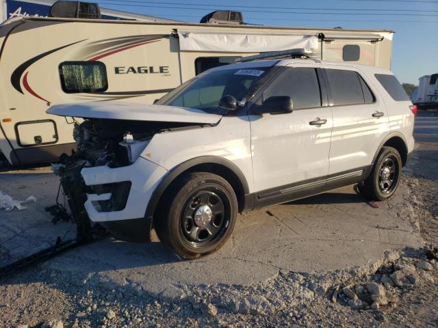 1FM5K8AR2HGC86878 - 2017 FORD EXPLORER POLICE INTERCEPTOR WHITE photo 1
