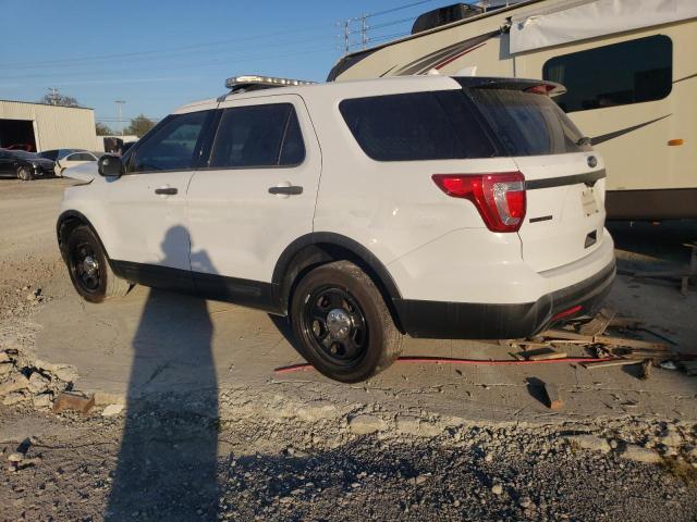 1FM5K8AR2HGC86878 - 2017 FORD EXPLORER POLICE INTERCEPTOR WHITE photo 2