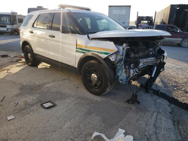 1FM5K8AR2HGC86878 - 2017 FORD EXPLORER POLICE INTERCEPTOR WHITE photo 4