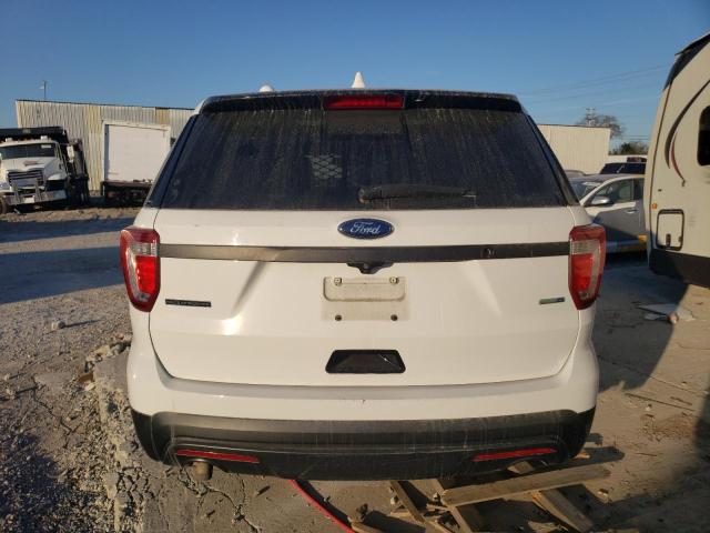 1FM5K8AR2HGC86878 - 2017 FORD EXPLORER POLICE INTERCEPTOR WHITE photo 6