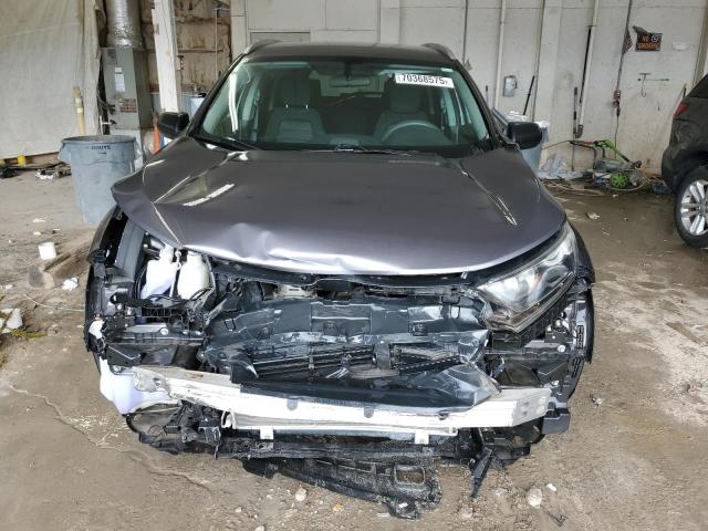 2HKRW6H31JH207573 - 2018 HONDA CR-V LX GRAY photo 5