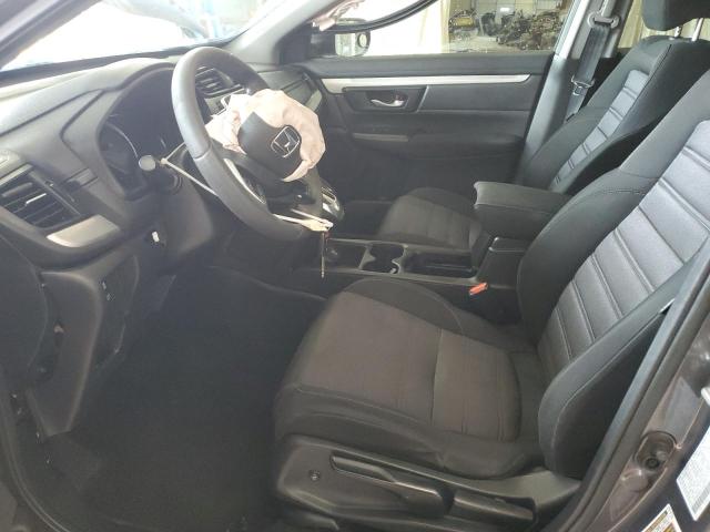 2HKRW6H31JH207573 - 2018 HONDA CR-V LX GRAY photo 7