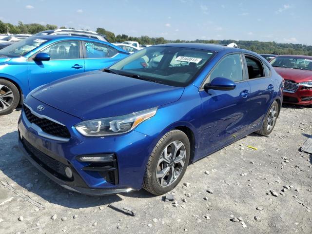 3KPF24ADXKE092046 - 2019 KIA FORTE FE BLUE photo 1