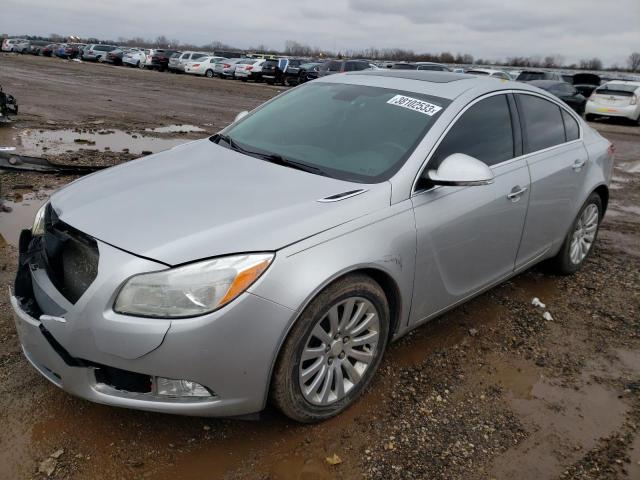 2G4GS5EK0C9129975 - 2012 BUICK REGAL PREMIUM SILVER photo 1