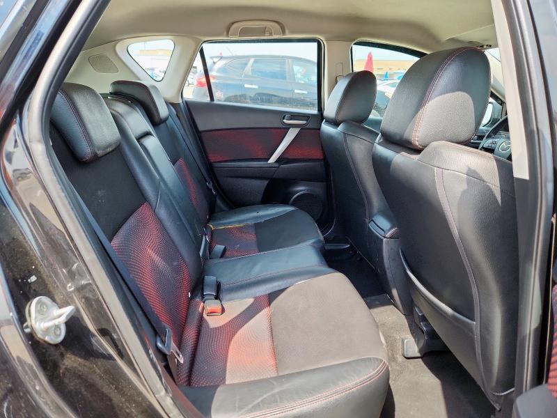 JM1BL1H36A1170251 - 2010 MAZDA SPEED 3 BLACK photo 10