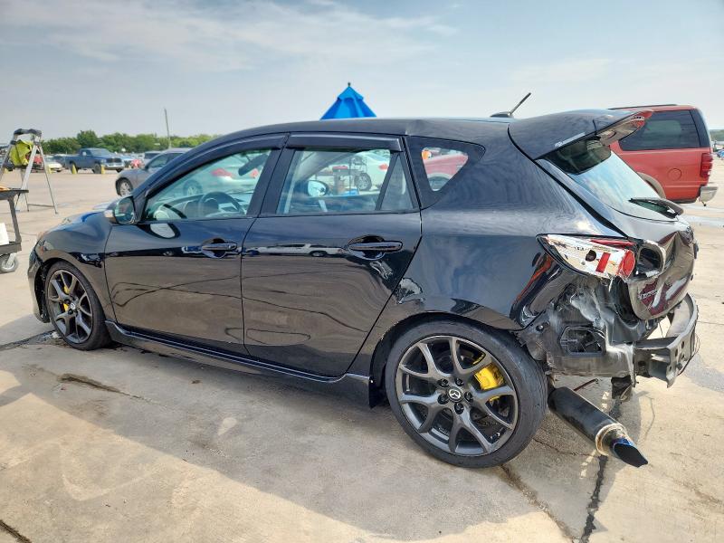 JM1BL1H36A1170251 - 2010 MAZDA SPEED 3 BLACK photo 2