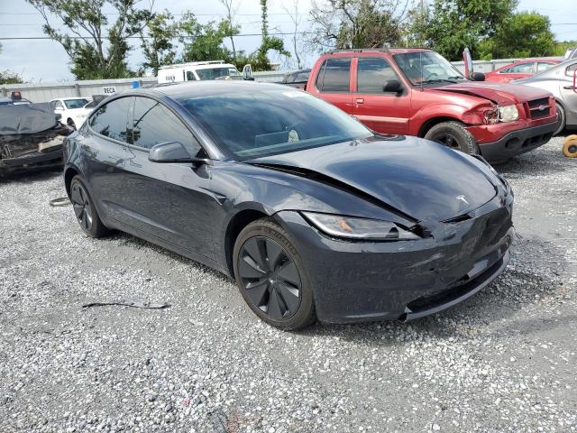5YJ3E1EAXSF016913 - 2025 TESLA MODEL 3 GRAY photo 4