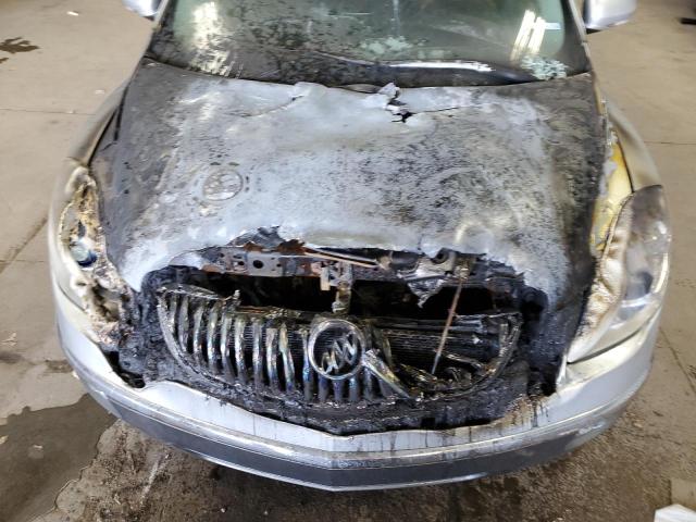 5GALVBED2AJ187244 - 2010 BUICK ENCLAVE CXL SILVER photo 12