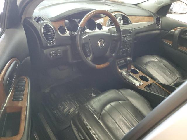 5GALVBED2AJ187244 - 2010 BUICK ENCLAVE CXL SILVER photo 8