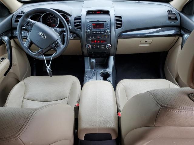 5XYKUDA29BG061459 - 2011 KIA SORENTO EX BURGUNDY photo 8