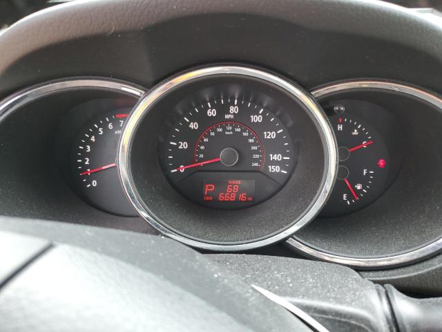 5XYKUDA29BG061459 - 2011 KIA SORENTO EX BURGUNDY photo 9