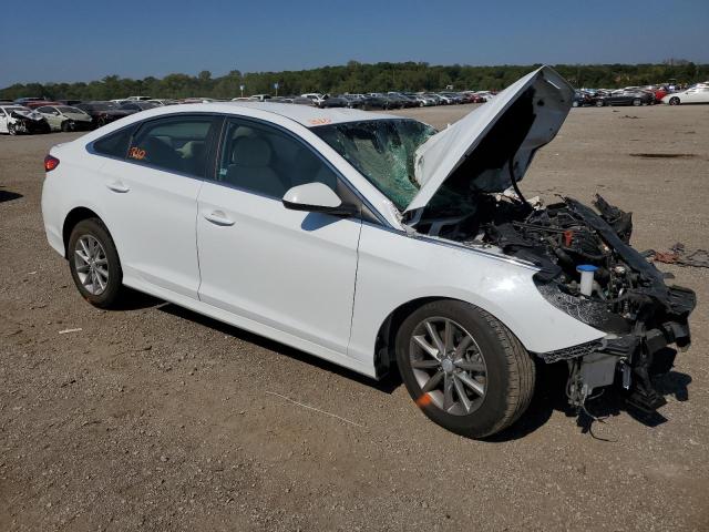 5NPE24AF4JH614502 - 2018 HYUNDAI SONATA SE WHITE photo 4