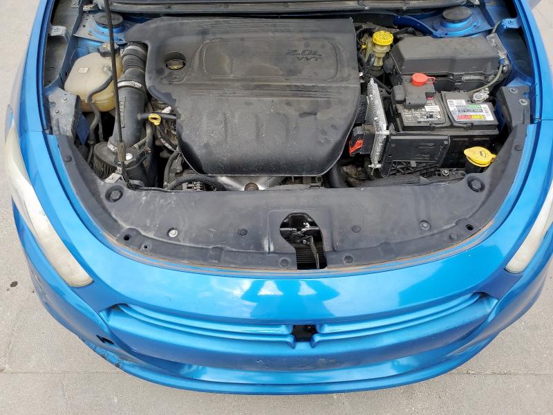 1C3CDFAA4GD704186 - 2016 DODGE DART SE 蓝色 照片 11