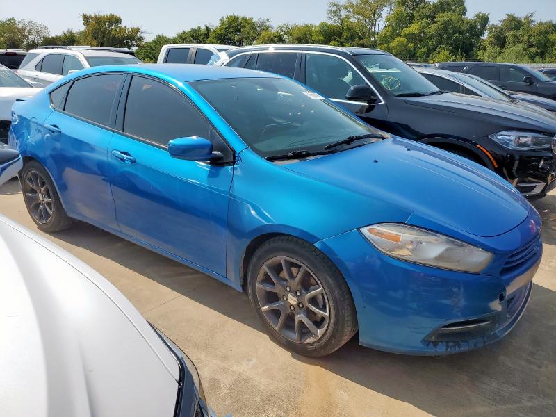 1C3CDFAA4GD704186 - 2016 DODGE DART SE 蓝色 照片 4