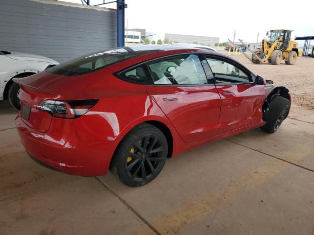 5YJ3E1EA9PF694334 - 2023 TESLA MODEL 3 红色 照片 3