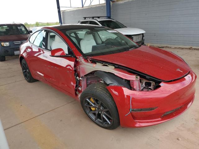 5YJ3E1EA9PF694334 - 2023 TESLA MODEL 3 红色 照片 4