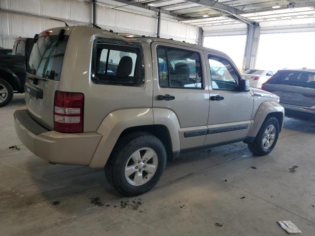 1J4PN2GK9BW587974 - 2011 JEEP LIBERTY SPORT TAN photo 3