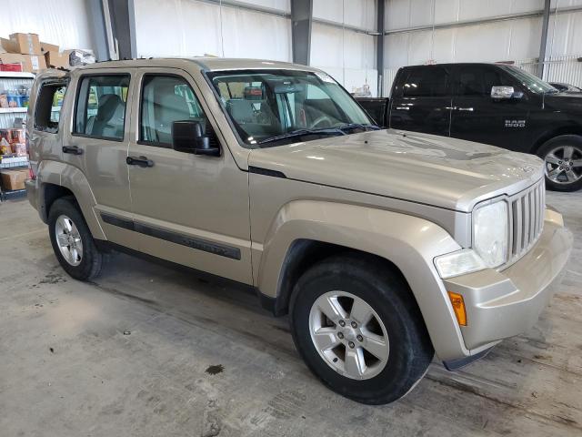 1J4PN2GK9BW587974 - 2011 JEEP LIBERTY SPORT TAN photo 4