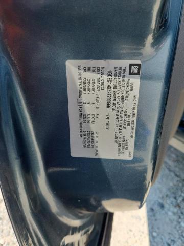 1GCEC14X39Z200566 - 2009 CHEVROLET SILVERADO C1500 BLUE photo 12