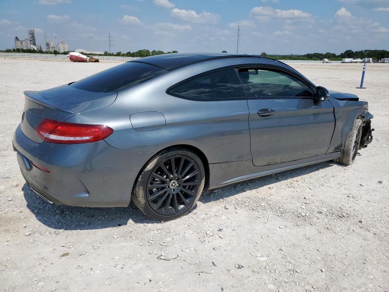 WDDWJ4JB1JF689369 - 2018 MERCEDES-BENZ C 300 GRAY photo 3