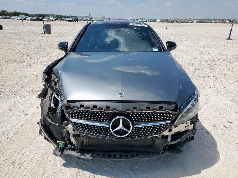 WDDWJ4JB1JF689369 - 2018 MERCEDES-BENZ C 300 GRAY photo 5