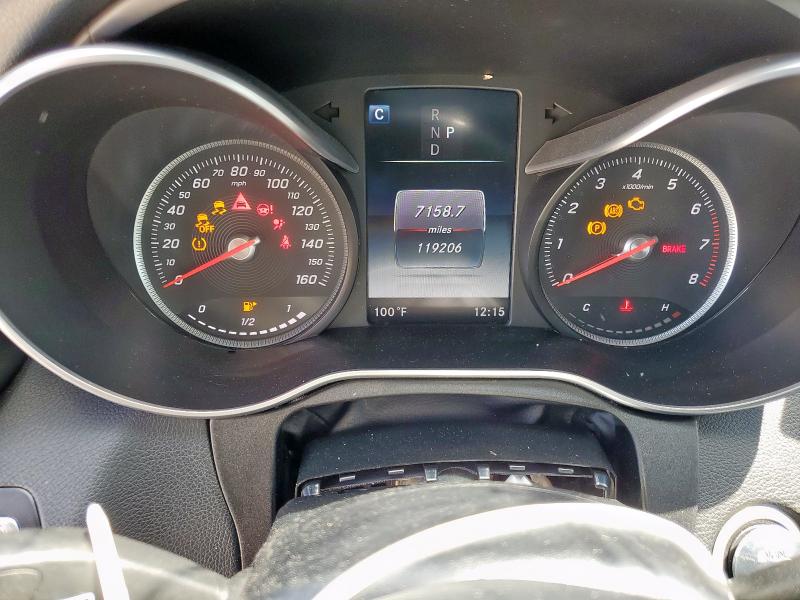 WDDWJ4JB1JF689369 - 2018 MERCEDES-BENZ C 300 GRAY photo 9