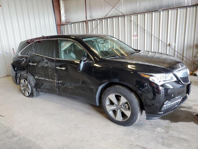 5FRYD4H25EB018215 - 2014 ACURA MDX BLACK photo 4