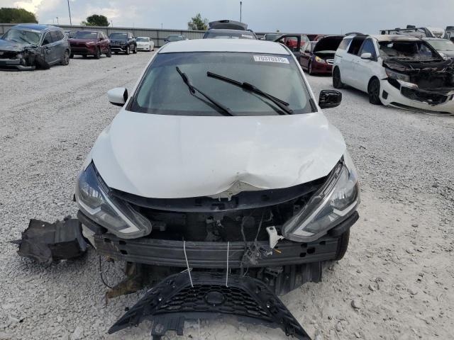 3N1AB7AP3KY235670 - 2019 NISSAN SENTRA S WHITE photo 5