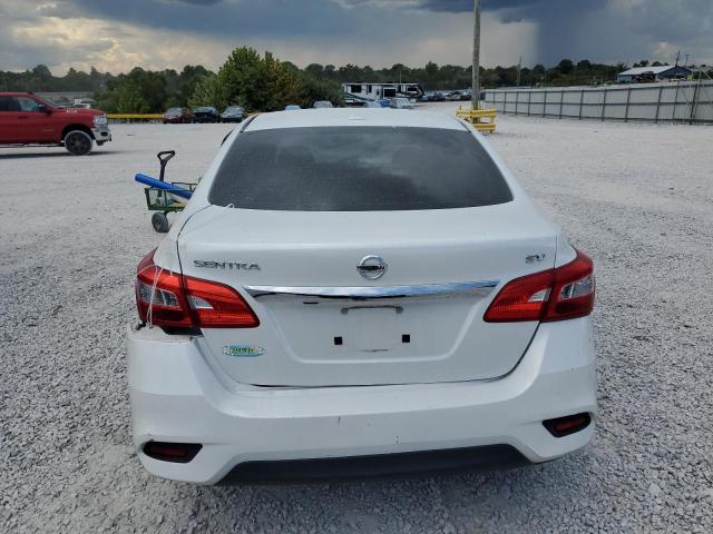 3N1AB7AP3KY235670 - 2019 NISSAN SENTRA S WHITE photo 6
