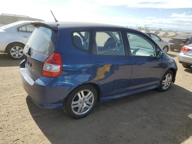 JHMGD37687S059969 - 2007 HONDA FIT S 蓝色 照片 3