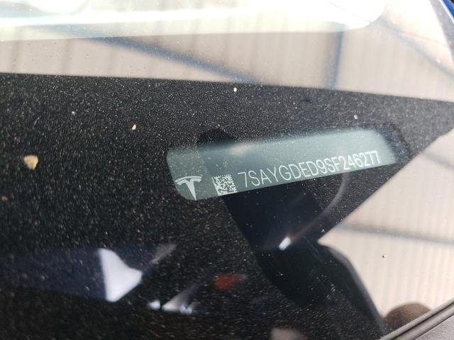 7SAYGDED9SF246277 - 2025 TESLA MODEL Y 蓝色 照片 12