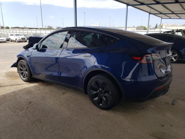 7SAYGDED9SF246277 - 2025 TESLA MODEL Y 蓝色 照片 2