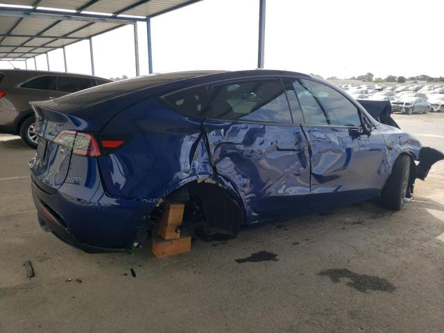 7SAYGDED9SF246277 - 2025 TESLA MODEL Y 蓝色 照片 3