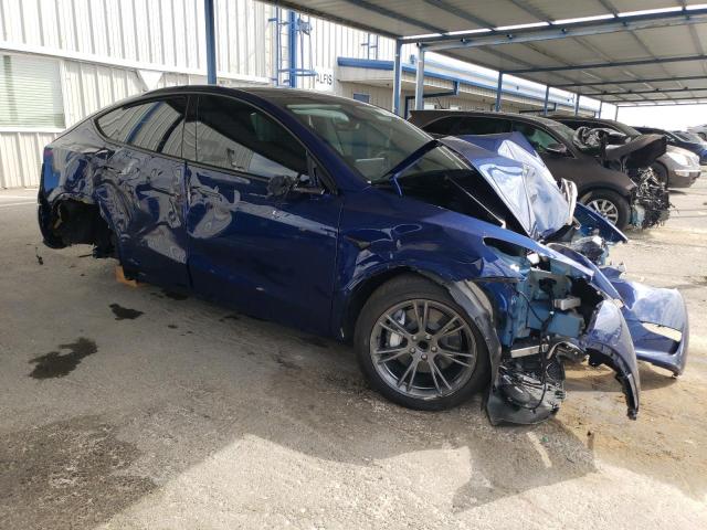 7SAYGDED9SF246277 - 2025 TESLA MODEL Y 蓝色 照片 4